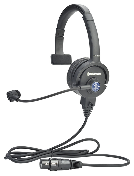CC-110-X7 INTERCOM HEADSET  SINGLE EAR 7 PINE FEMALE XLR